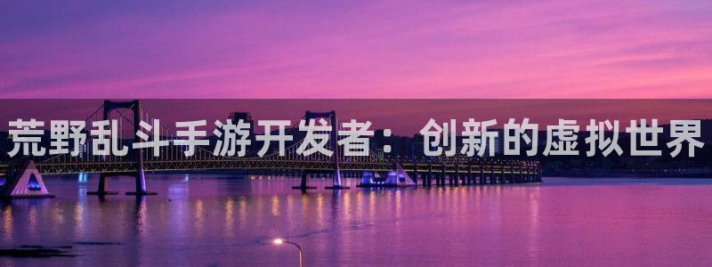 pg国际开奖查询：荒野乱斗手游开发者：创新的虚拟世界